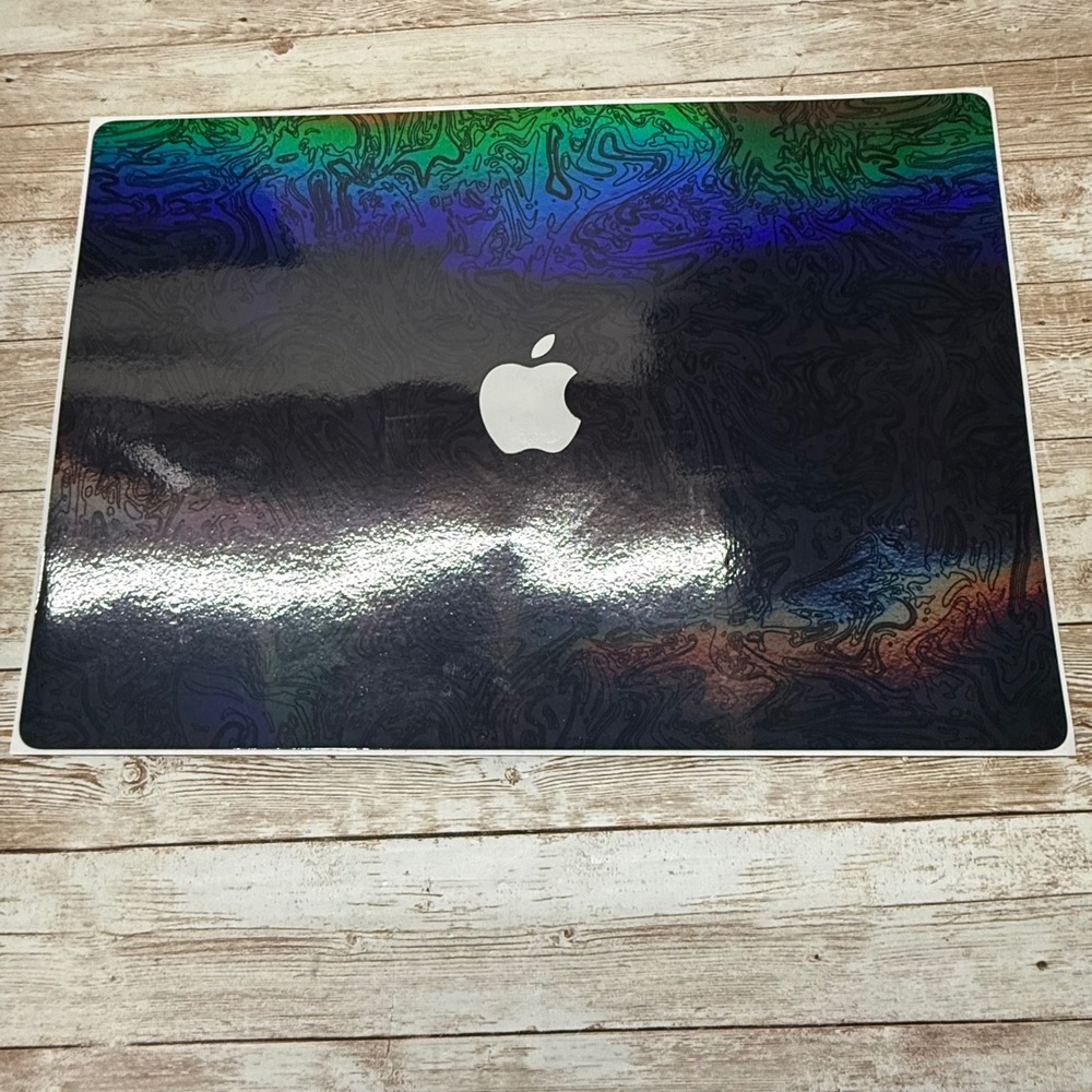 Dbrand Apple 16" MacBook Pro Skin Laptop Decal Black Holographic Protective